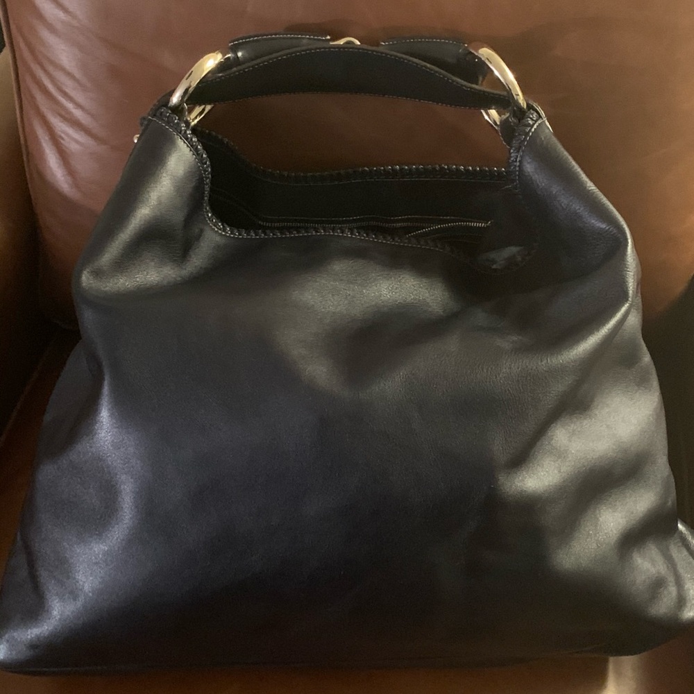GUCCI Limited Edition NAVY  Horsebit  Hobo Bag